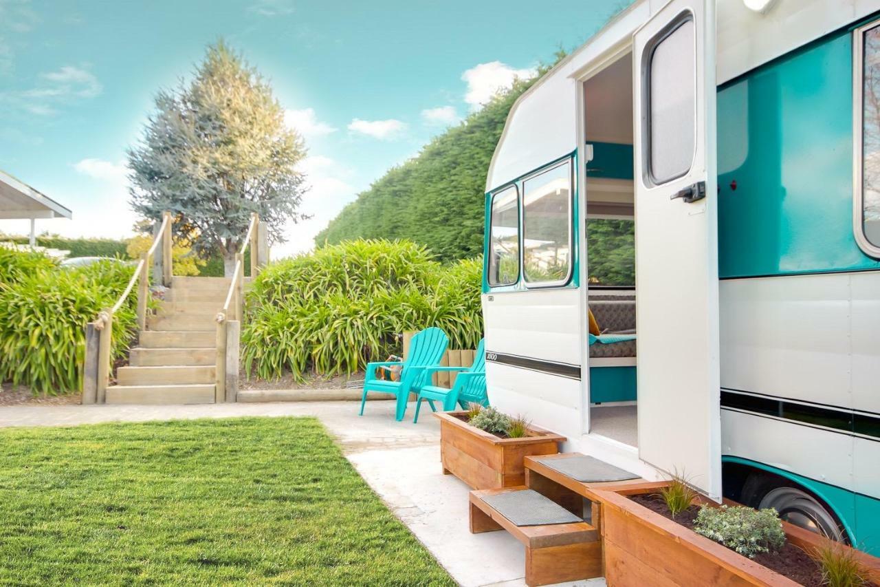 Mountviews Glamping- Retro Caravan Getaway Hotel Taupo Exterior foto